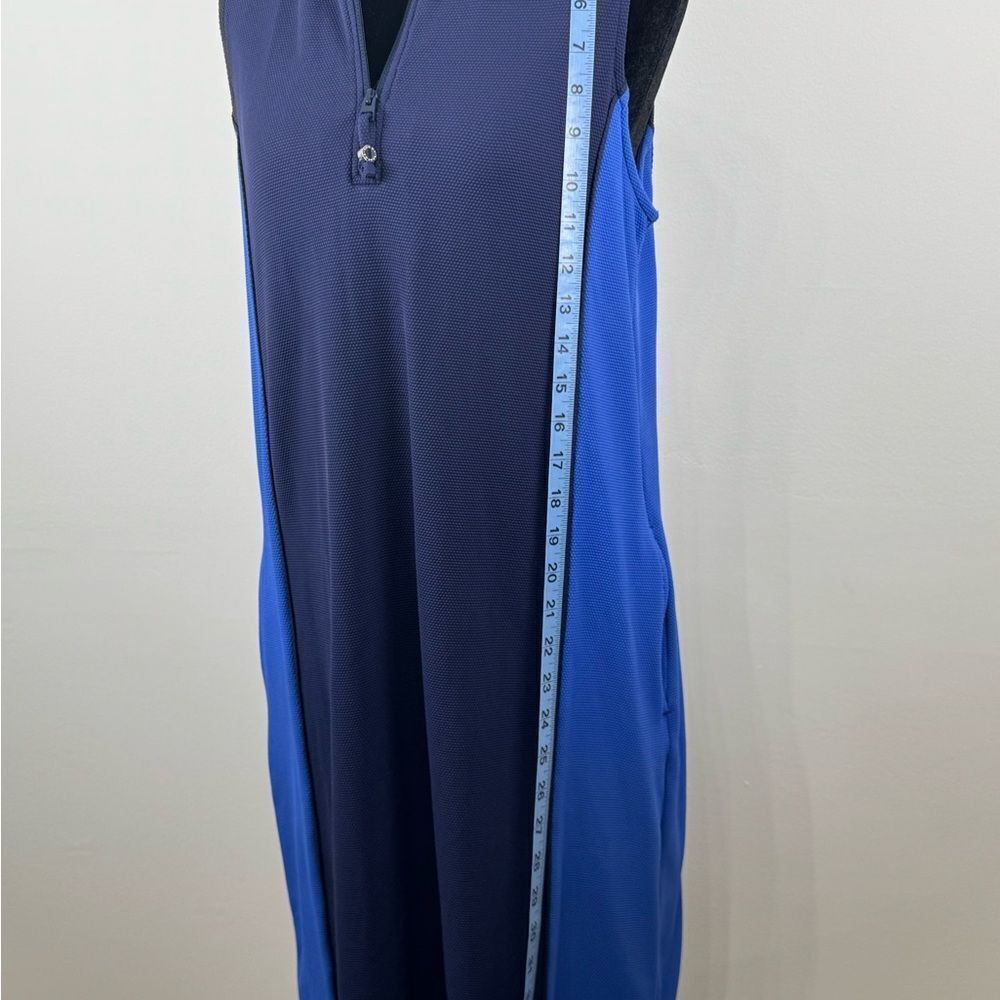 Tommy Bahama Island Cays Colorblock Dress Women’s Medium Two Color Blue - Picture 9 of 12